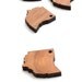State of Ohio Charms - Free Shipping - Black Cherry Wood Charms by Timber Green Woods