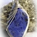 Sodalite Gem Stone Wire Wrapped Pendant