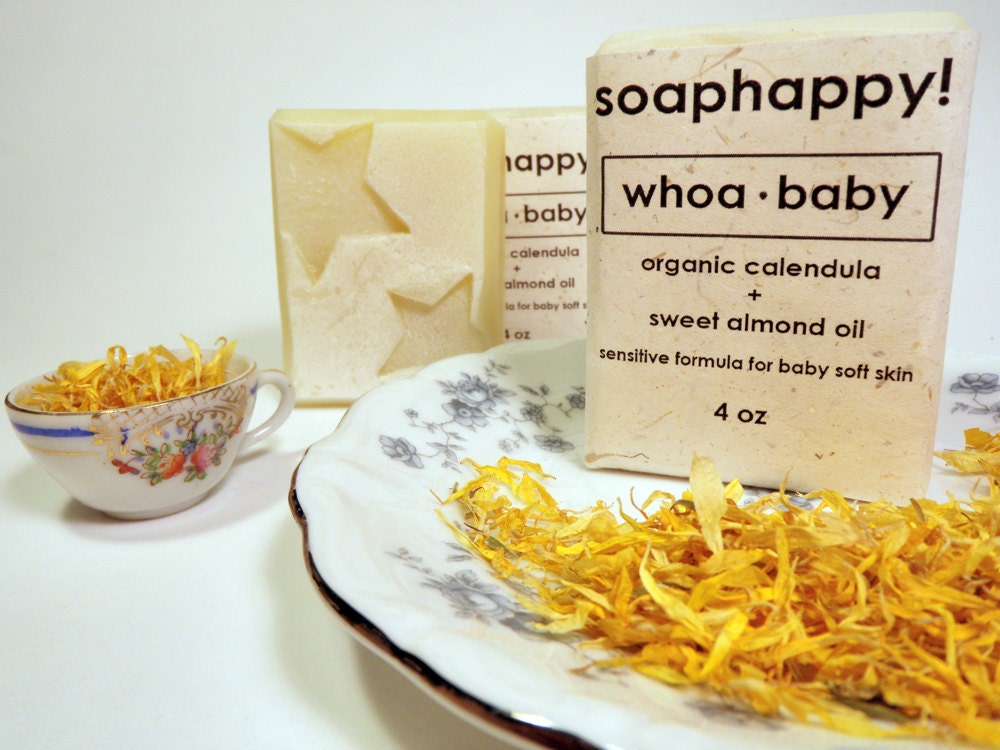 Whoa Baby-Organic Calendula Baby Soap