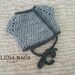 PDF Pattern - Kimono Shrug (Newborn, 6m, 12m) jumper, sweater, wrap, baby, gift