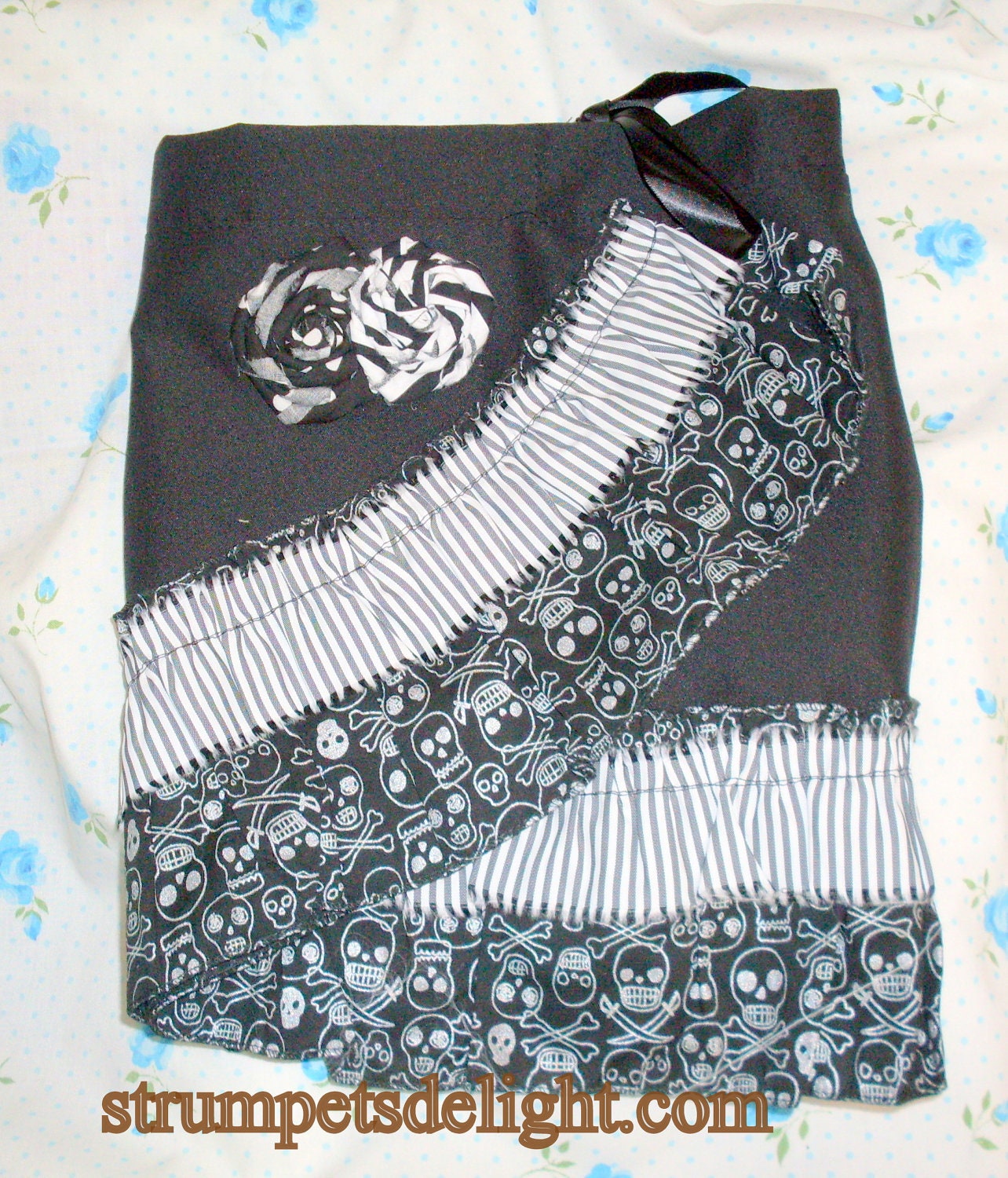 Strumpets Delight Kitty Johnson Ruffled Hip Skirt or Bustle