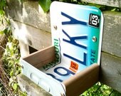 Missouri License Plate Bird Feeder