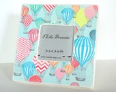 Chevron Balloons Picture Frame