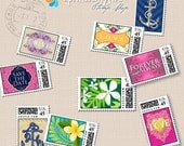 Customizable Matching Stamps
