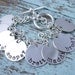 Hand Stamped Charm Bracelet-Engraved Name Bracelet