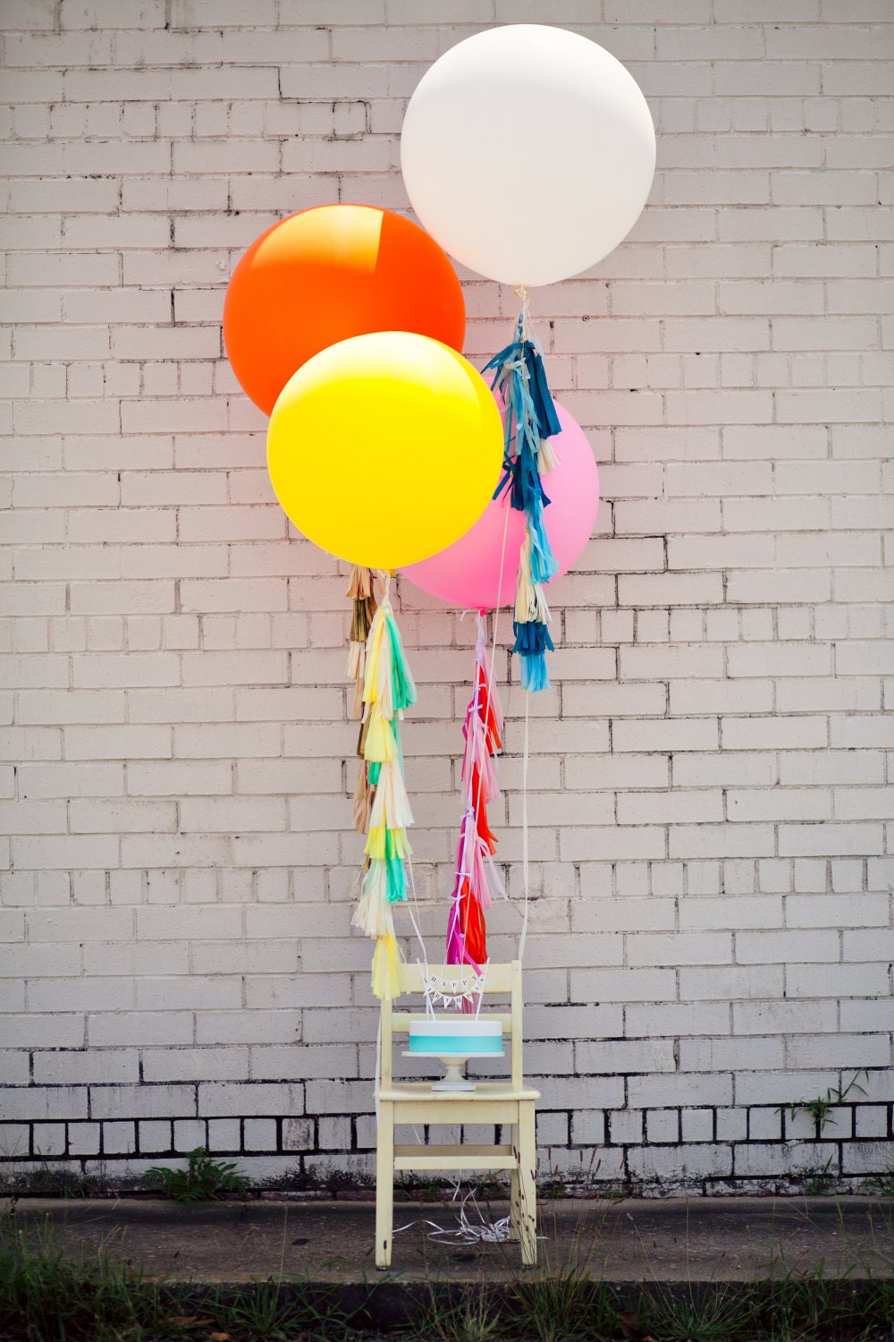 Balloon Tassels (Set of 6): Blush