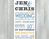 Vintage Type PDF Invitation