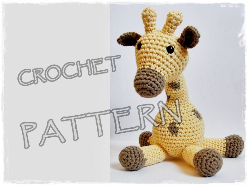 Crochet Pattern Amigurumi Giraffe pdf