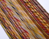 Oranges, brights and carnival colours mix pack Twistie cane CoE 104 24pcs