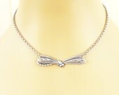 Steampunk Dragonfly Necklace- Sterling Silver Ox