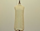 Vintage 1960 Lace Wedding Formal Dress