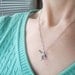 LEGGS giraffe charm necklace (gold)