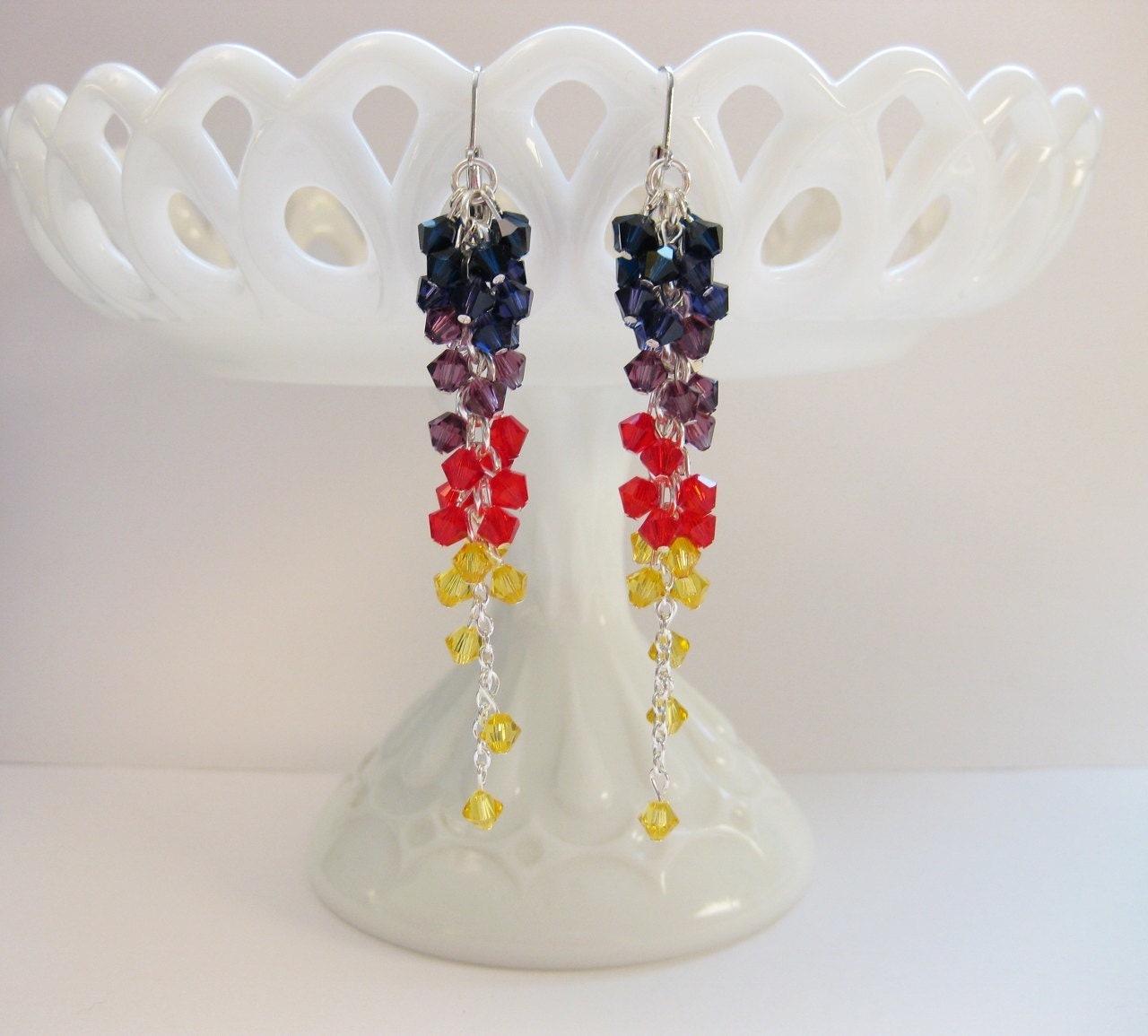 Summer Sunset - Swarovski Crystal Earrings