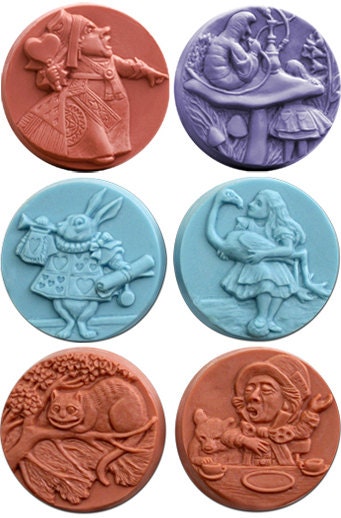 Wonderland Soap Mold Set