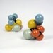 Vintage Atomic Molecular Models by Fisher-Taylor-Hirschfelder, Chemistry, Science, Multicolored, Pair