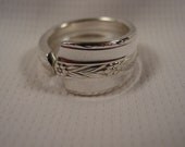 A Spoon rings Plus Size 13 1/2 Spoon Ring Pretty Hippie Rings t438