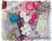 Scrapbooking Kit 12x12 - November Kit - "Botanical Etchings"