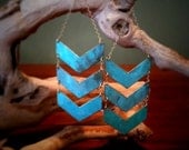 Triple Chevron Earrings