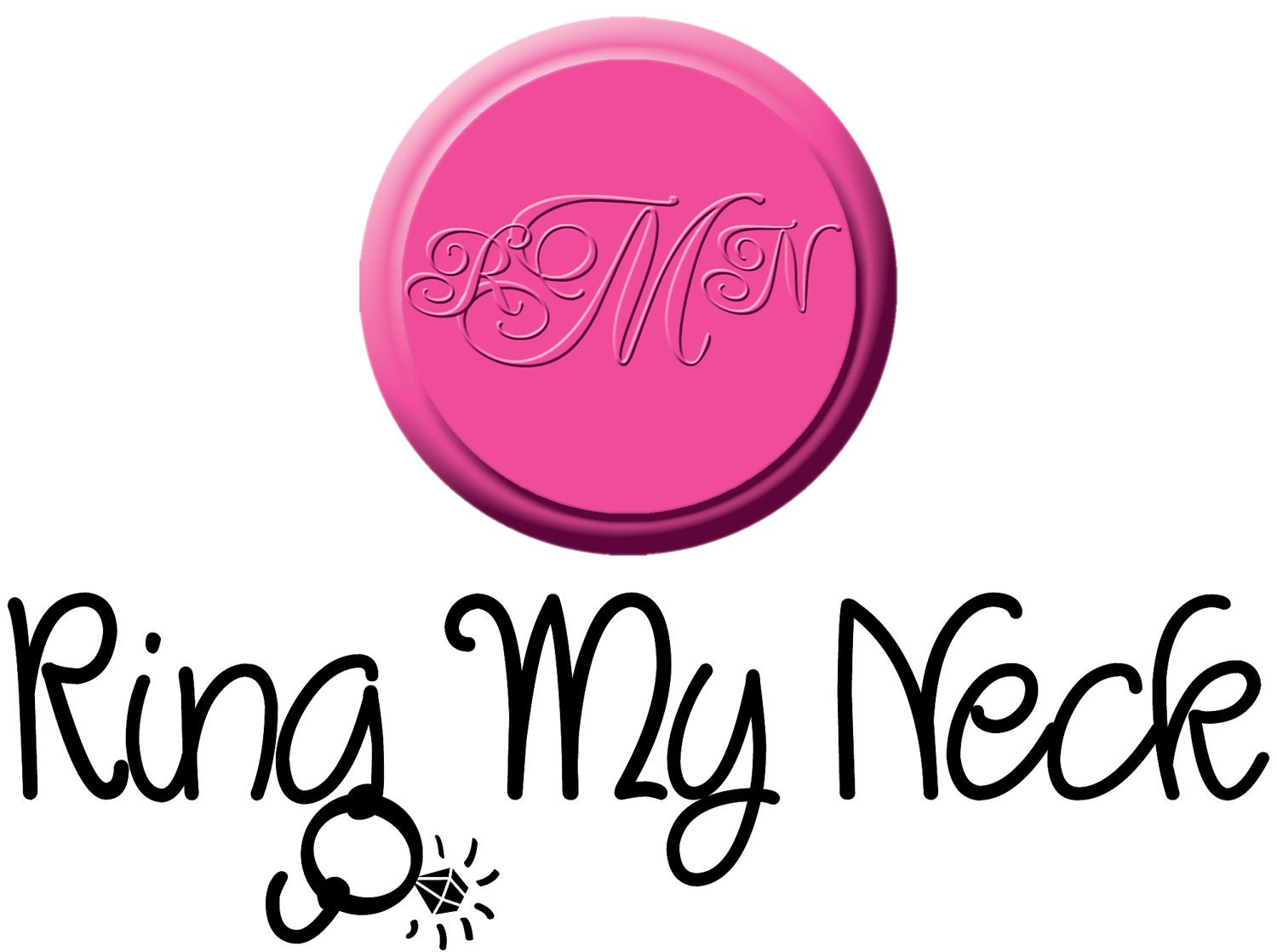 SALE Ring My Neck, The Classic- A maternity necklace. Finally a way to wear your ring when you can't wear it on your finger.