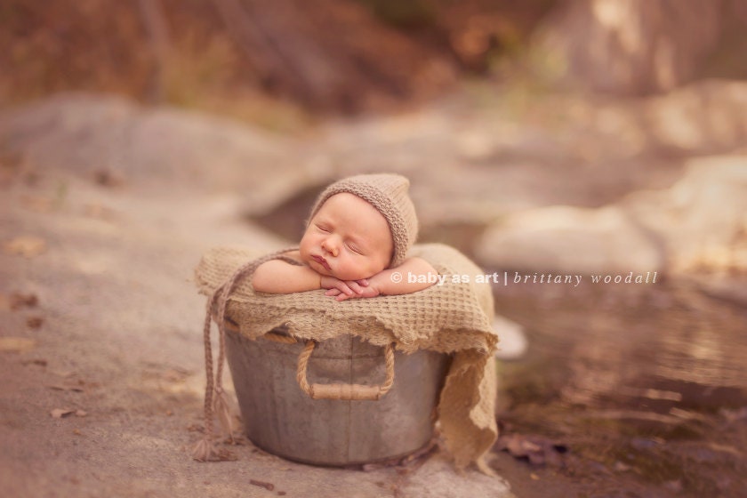 Classic Newborn Bonnet