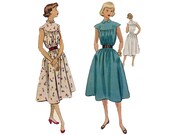 Sweetheart Dance - Vintage 1950s Classic and Fun Dress Sewing Pattern by McCall's 8817