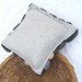 River rock pillow cover and insert