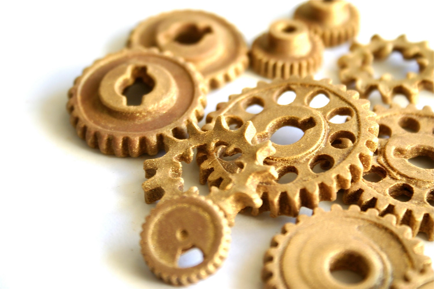 Edible Candy Gears 100 unique edible embellishments or stand alone candy