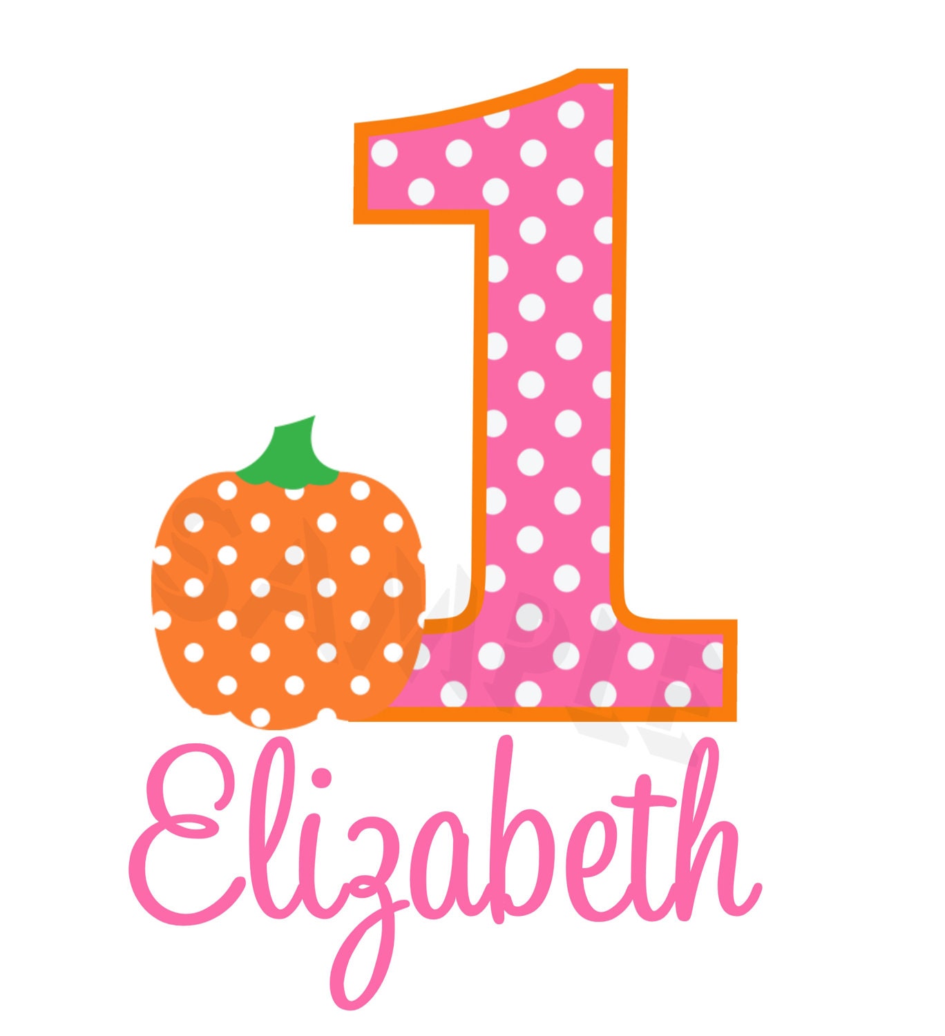 Pumpkin Birthday Invitation Fall Pumpkin 1st Birthday Party Invitation Boys or Girls