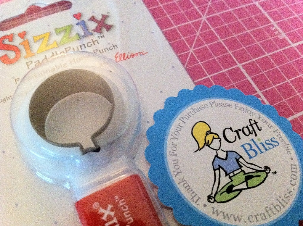 Sizzix Paddle Punch Balloon Brand New In Package Il_570xn