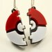 Pokeball Friendship Necklaces - Laser Cut Acrylic