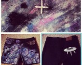 High waisted shorts