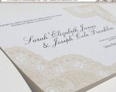 Buttercream Vintage Antique Lace -- Any Color