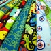 Reusable Cloth Wipes - 10 Boys Mixed Prints Set - Eco Friendly