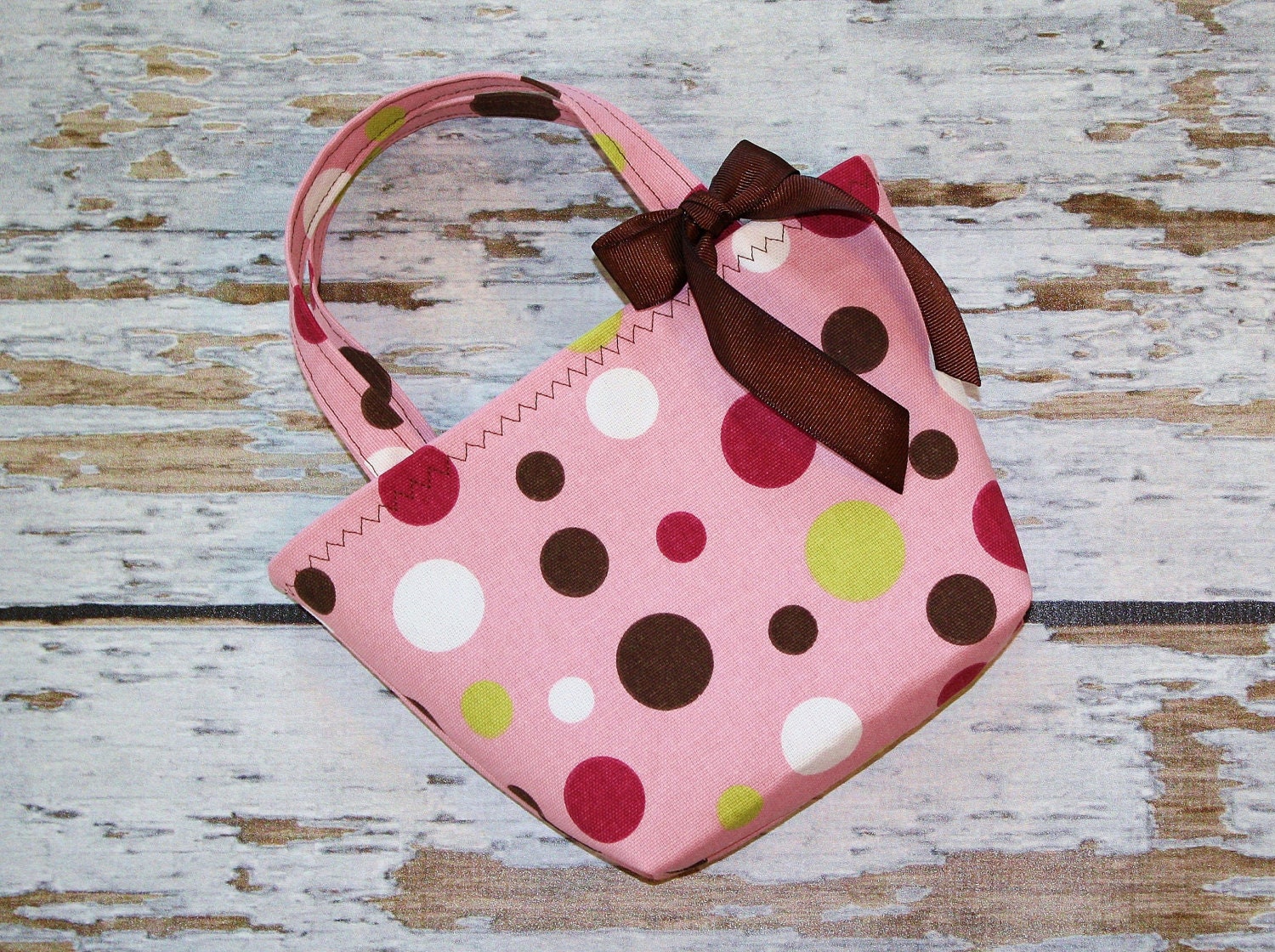 Lots of Dots - Toddler Tote - Can Be Personalized