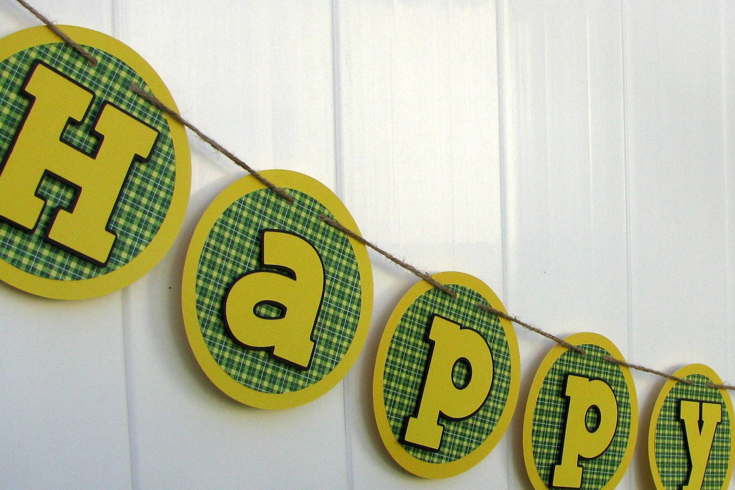 Tractor Birthday Banner - MADE TO ORDER