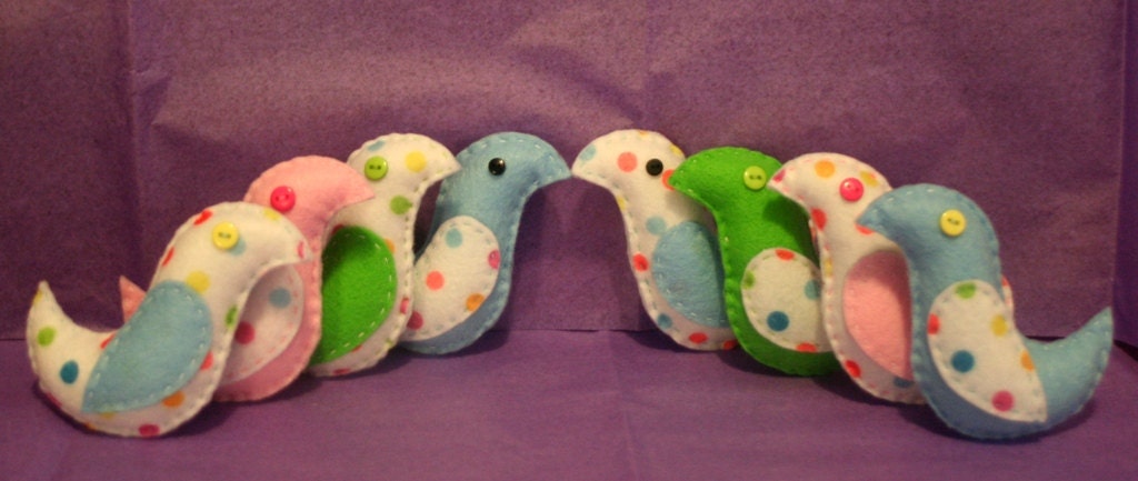 Love Bird Felt Friends