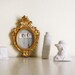 OOAK Vintage Upcycled Rococo Gold Picture Frame with photograph, Romantic Home Decor Gift, Shabby Chic Style