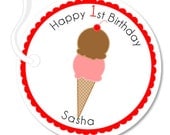 Ice Cream Social Gift Tags Il_170x135