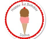 Ice Cream Social Stickers