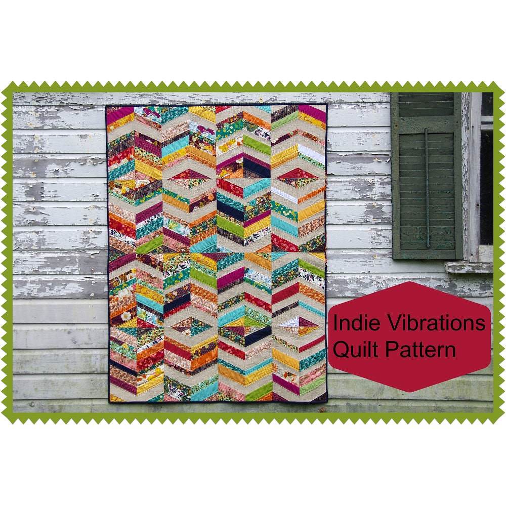 Indie Vibrations Quilt Pattern