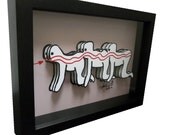 The Human Centipede Movie Art Horror Artwork