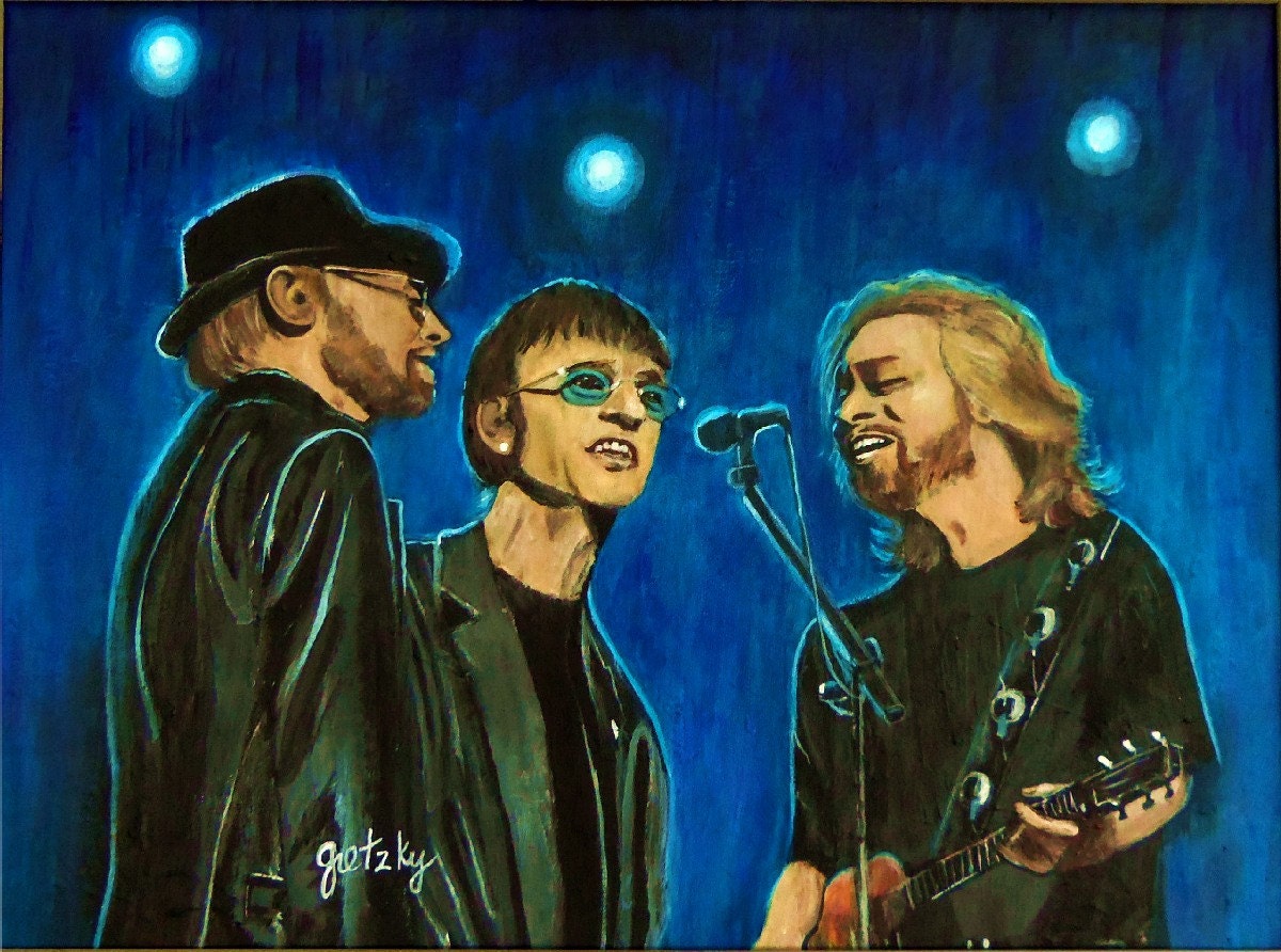Bee Gees Original Painting