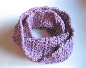 Organic Cotton Scarf in Purple