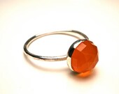 Carnelian Stacking Ring in Your Size