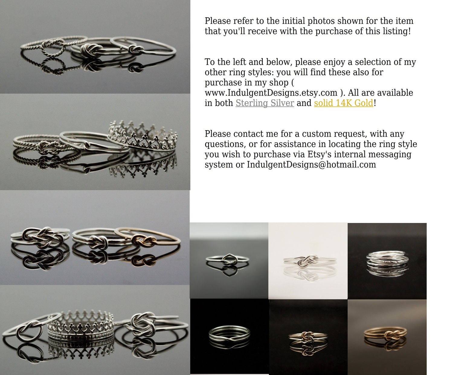 Infinity ring. Sterling Silver knot ring. first knuckle ring. Best friends ring sister jewelry, promise ring. midi ring