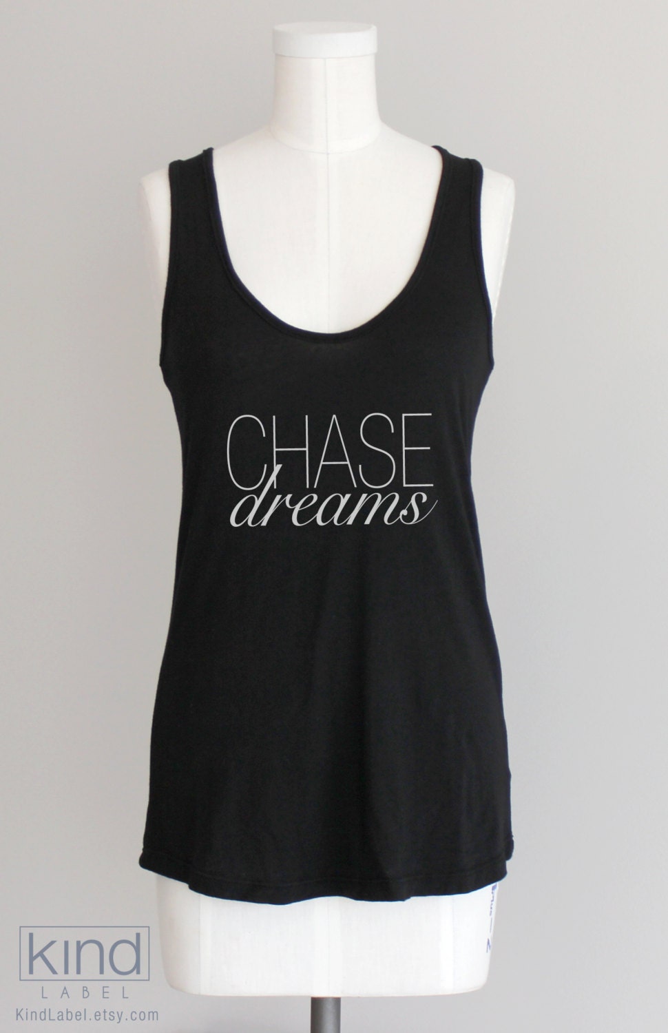 Chase Dreams Eco Friendly Pima Cotton Modal Racerback Tank