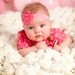 Baby Throw for Photography Prop, Newborn Photo Throw Off White Clouds Throws for Babies Photos Mini Throw