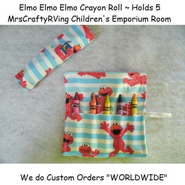 Elmo Crayons