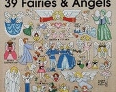 39 Fairies & Angels - One Nighters of Cross Stitch Designs by Jeanette Crews Designs