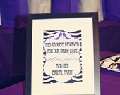 Sassy and Chic Zebra Collection - FOUR Printable 5X7 Party Signs Il_170x135